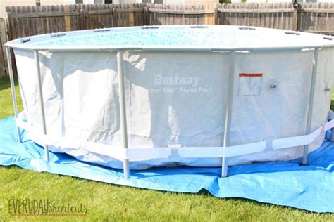 How To Set Up A Bestway Power Steel Frame Pool Everyday Shortcuts In