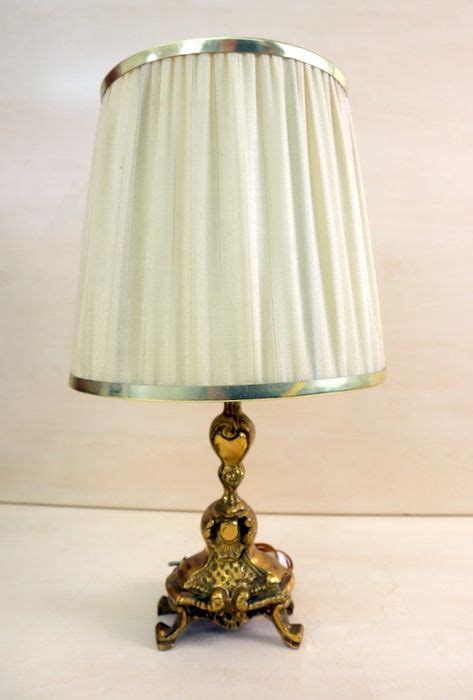 Vintage Table Lamp With Shade Copper Catawiki