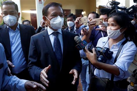 Cambodia Opposition Leader Calls For Treason Charges To Be Dropped At