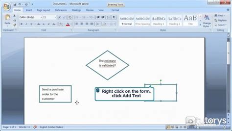 How To Draw A Diagram In Word