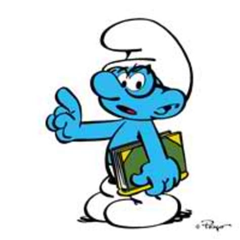 Brainy Smurf Free Images At Vector Clip Art Online