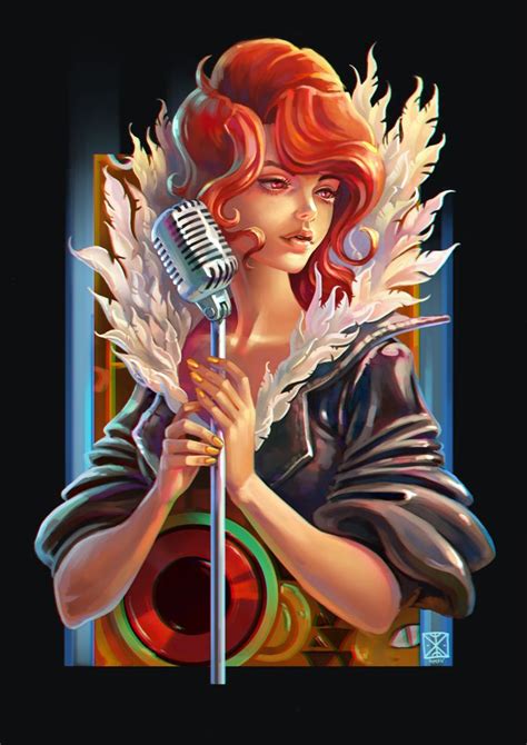 Fan Art Of Red From Transistor The Game Follow Ksyavee On Tumblr