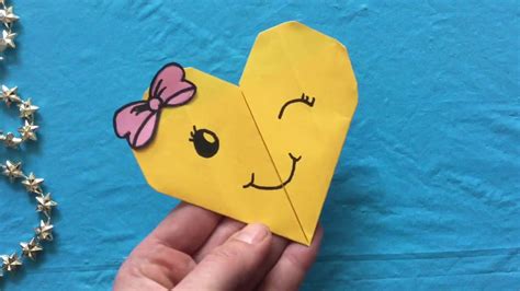 Diy Origami Heart ️ Paper Craft For Mothers Day ️ Origami Easy ️