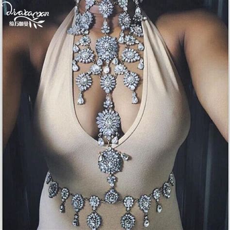 Buy Dvacaman Brand 2017 Luxury Body Jewelry Fashion