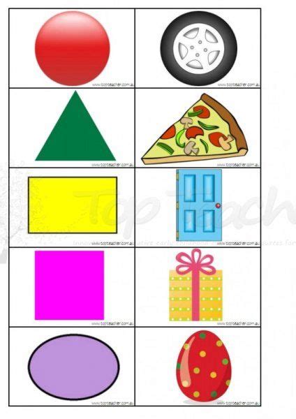 The Worksheet Is Filled With Different Shapes And Colors