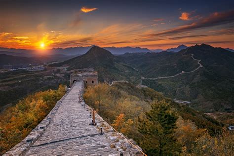 Great Wall Of China Hd Wallpaper Background Image 2048x1365