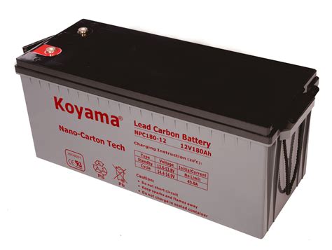 12v 180ah High Quality Deep Cycle Lead Carbon Battery Npc180 12 Buy