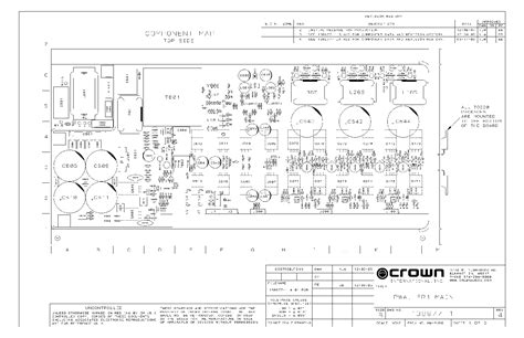 Size document number custom date documents similar to crown xls5000 (identica a phonic xp5000). CROWN LPS2500 SCH Service Manual download, schematics, eeprom, repair info for electronics experts