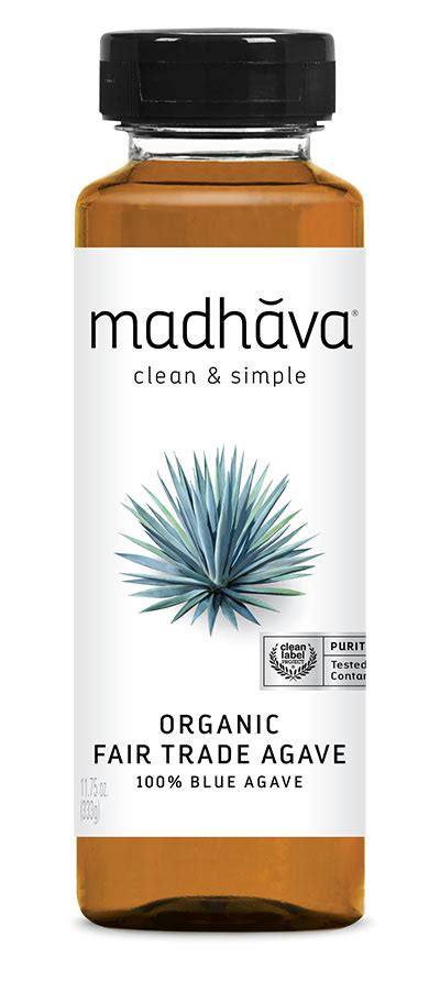 Organic Agave Natural Sweeteners Madhava