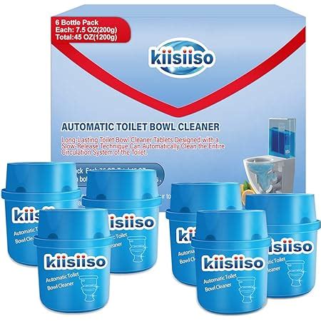 Amazon Com KIISIISO Toilet Bowl Cleaners Bottles PACK Automatic Long Lasting Toilet Bowl