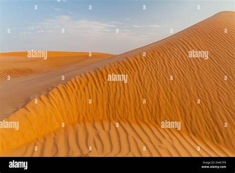 Dunes Of Sharqiya Wahiba Sands Oman Stock Photo Alamy