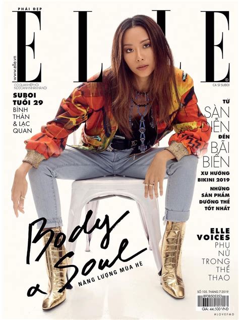 Cover Of Elle Vietnam With Suboi July 2019 Id51663 Magazines The Fmd
