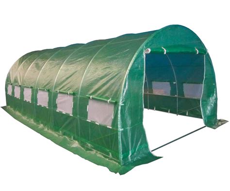 Polytunnel Galvanised Frame 6m X 3m Greenhouse Pollytunnel Poly Tunnel