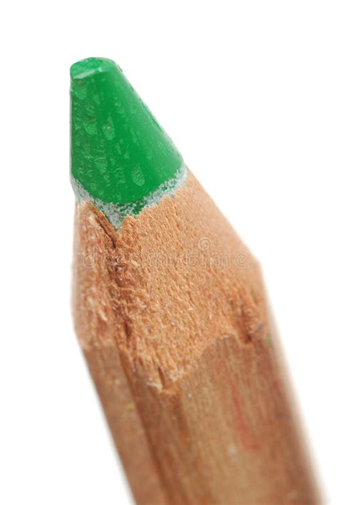 Pencil crayon stock photo. Image of green, pencil, thick - 11058222