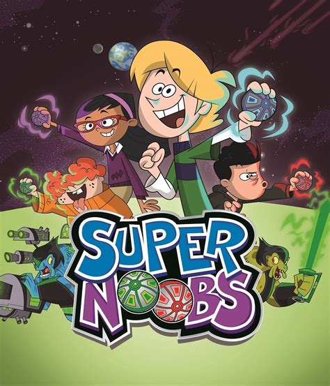Supernoobs Il Poster Della Serie Animata 419275 Movieplayerit