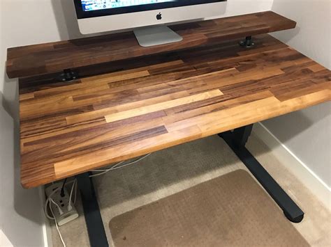 Diy Wood Desk Home Studio Desk Wooden Desk Table