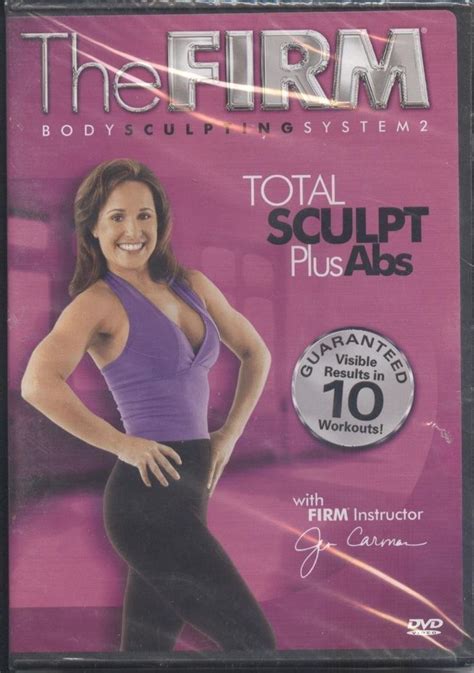 The Firm Body Sculpting System 2 Total Sculpt Plus Abs With Jen Carman Dvd Sculpted Abs Abs Dvd