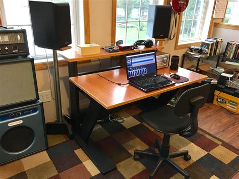 Diy studio desk plans custom fit for your needs Just finished my DIY studio desk - Home Recording forums