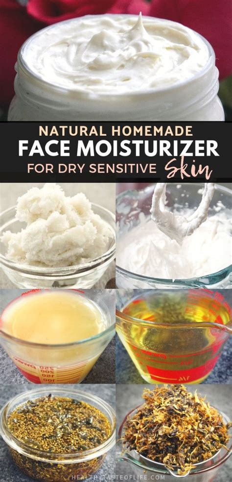 Diy Natural Homemade Face Moisturizer For Dry Sensitive Skin Its