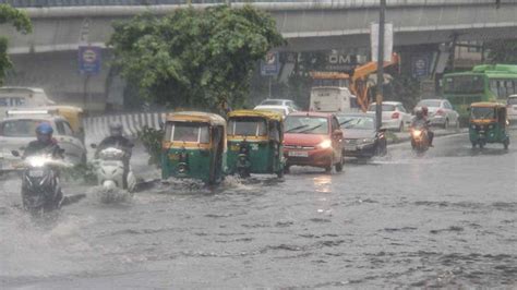 Delhi Receives Excess Rainfall For July Imd Issues Orange Alert For