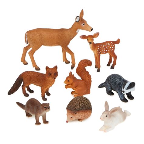 G1812894 British Wildlife Set From Hope Education Set Of 8 Gls