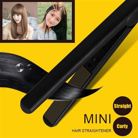 Buy 2 In 1 2020 New Electronic Ceramic Fast Hair Straightener Portable