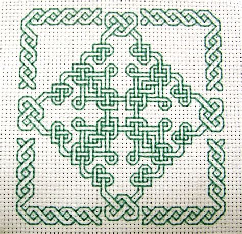 Celtic Biscornu Biscornu Cross Stitch Cross Stitch Border Pattern