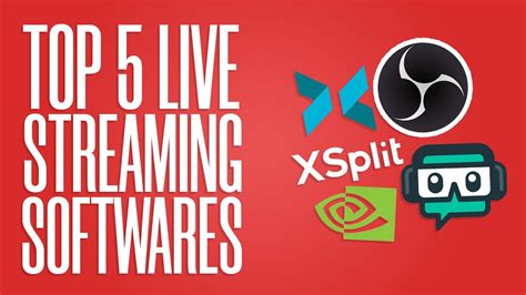 Top 5 Live Streaming Software For Pc 2023 Youtube