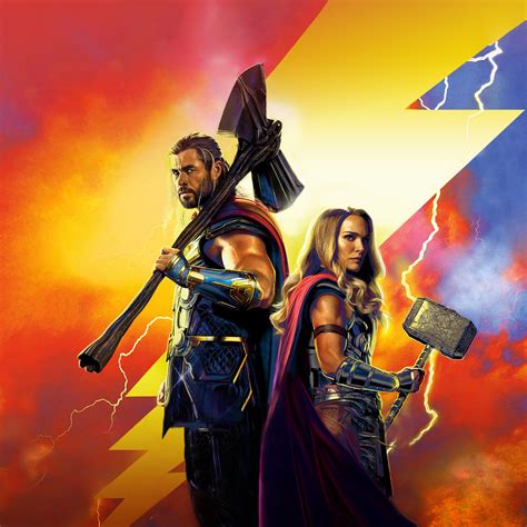 1440x1440 Official Thor Love And Thunder Poster Cool 1440x1440