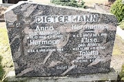 Grab von Elise Dietermann (geb. Ahlers) (23.12.1913-19.10.1985 ...