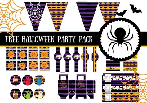 Free Halloween Themed Party Package Magical Printable Halloween