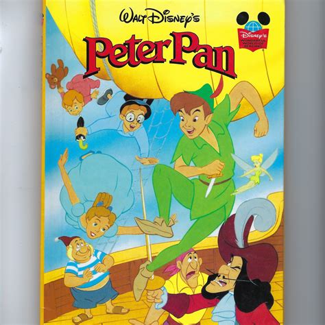 Peter Pan Disneys Wonderful World Of Reading First Etsy Uk