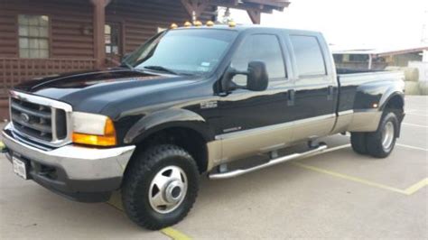 Find Used 2001 Ford F350 Crewcab Dually 4x4 Lariat 73 Turbo Diesel In