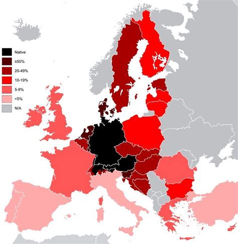 The Most Spoken Language In Europe Most Spoken Language Europe