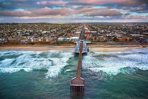 Crystal Pier In Pacific Beach Photograph By Art Wager Pixels