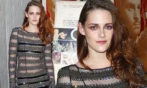 Kristen Stewart Shows Off Her Rock Chick Side As She Sizzles In Mesh