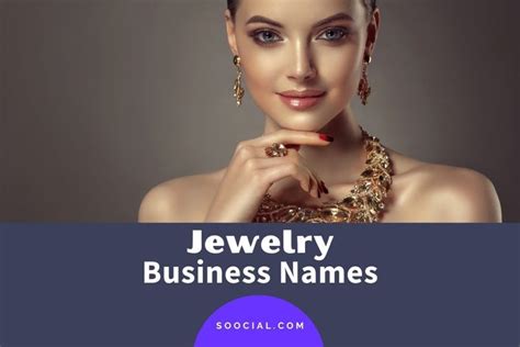 1777 Jewelry Business Name Ideas That Shine Like You Do Soocial