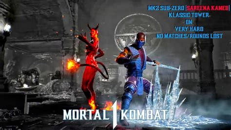Mortal Kombat 1 Mk2 Sub Zero Sareena Kameo Klassic Tower On Very