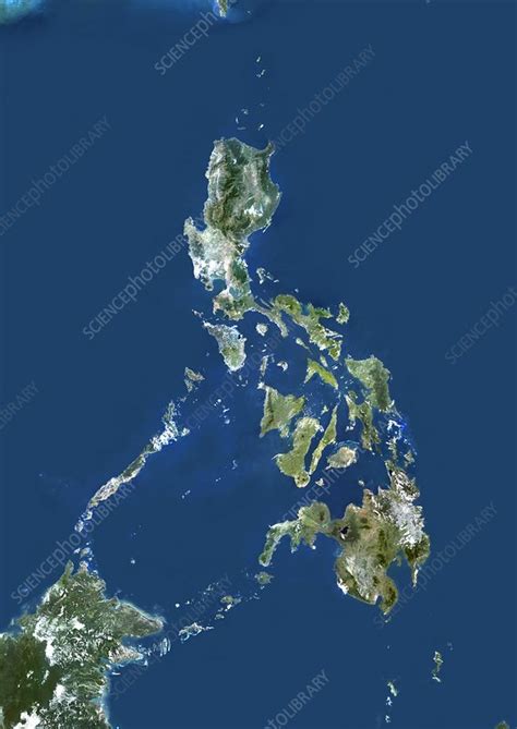 The Philippines Satellite Image Stock Image C0033230 Science