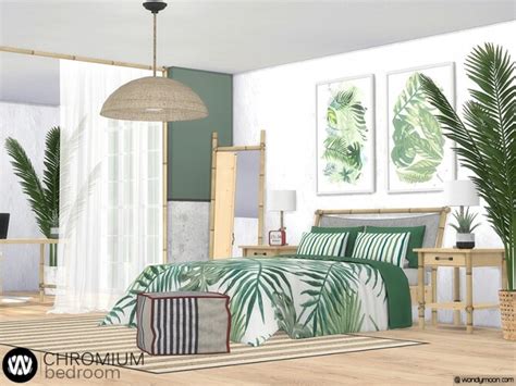 Chromium Bedroom By Wondymoon At Tsr Sims 4 Updates