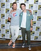 Tom Cavanagh et Grant Gustin - The Flash Press Line - 3ème jour - Comic ...