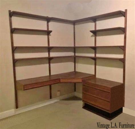 Well, i didn't have the money to buy them even if i that was until my fabulous mom and dad came to visit us here in ky! Vintage Hanging Wall Unit Mid Century Modern Corner Oak w ...