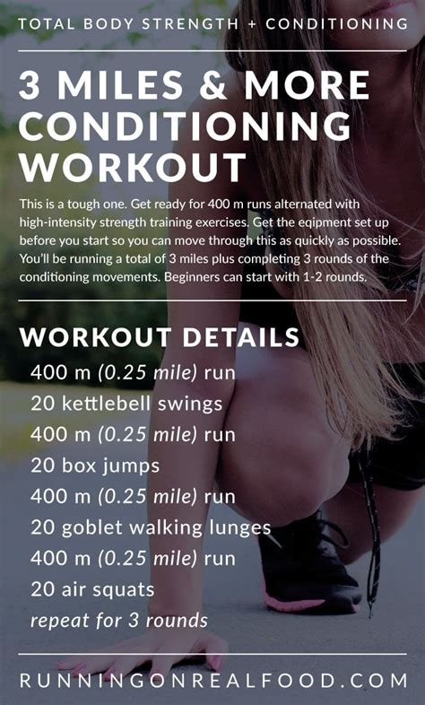 Cardio And Strength Circuit Training Workout For Total Body