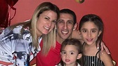 El emocionante reencuentro de Ángel Di María con su mujer y sus hijas ...