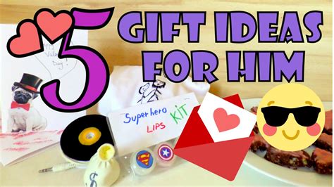 10 fun or unique experience valentine's day gifts for him. DIY Cool Valentine Gifts for Him + 2 Card Ideas | by ...