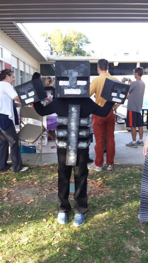 Minecraft Wither Skeleton Costume Minecraft Halloween Costumes