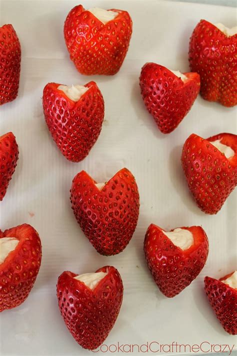Cook And Craft Me Crazy Sweet Cream Strawberry Hearts Valentines