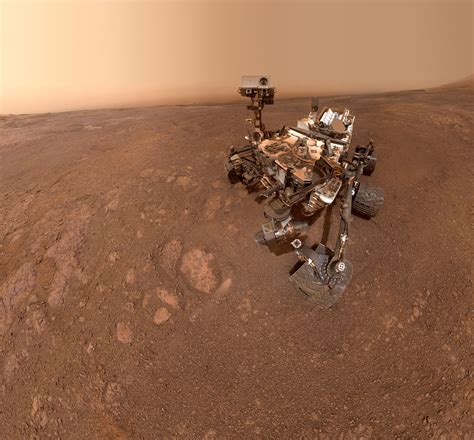 Nasa's curiosity mars rover has already descended from vera rubin ridge, a region of mount sharp that it has been sku: Curiosity's Selfie at "Rock Hall" - NASA's Mars ...