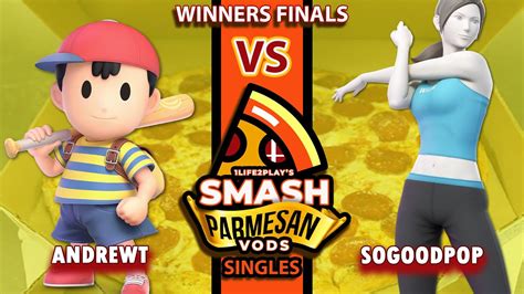 Smash Pre Parm Winners Finals Andrewt Ness Vs Sogoodpop Wii Fit Trainer Youtube
