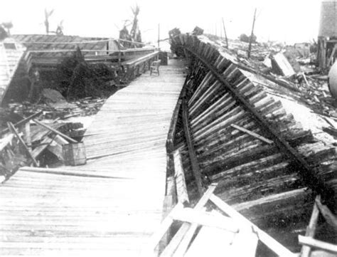 Florida Memory • Remains Of The Long Key Fishing Camp And A Portion Of